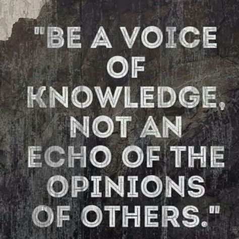 "Be A Voice" means that you have to stay right behind what you are saying in front of the audience. "Don't be an ECHO" mean don't just mindlessly repeat what you've heard and blindly follow the others so be a voice not an Echo... ___________________________________________  #quotes #quotestoliveby #quoteoftheday #quotestagram #growthmindset #quotesdaily #quote #quotesgram #quotesaboutlife #quotesforlife #lifequotes #quotesofinstagram #quotesoftheday #today #loyalty #love #freewill #greatness Brainwashing Quotes, Blind Loyalty Quotes, You Are Under No Obligation To Be, Know Your Audience Quotes, Echo Quotes, Raising Your Voice Quotes, Be A Voice Not An Echo Quotes, Be Bold Enough To Use Your Voice Quote, Brainwashed Quotes