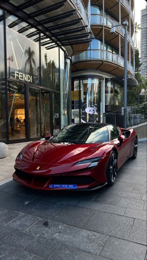 Red Porsche Aesthetic, Ferrari Rouge, Red Ferrari, Carros Vintage, Car Organization, Ferrari California, Lux Cars, Ferrari 488, Ferrari F40