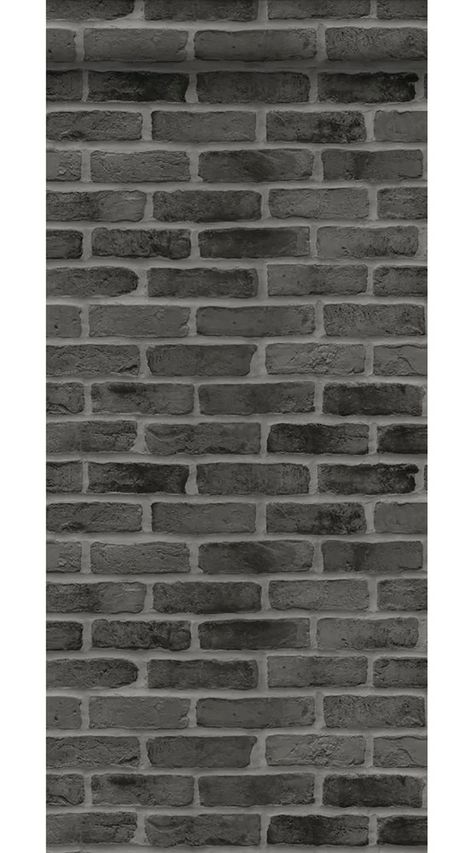 Grey Brick House Exterior, Brick Wallpaper Grey, Textured Brick Wallpaper, Black Brick Wallpaper, Brick Wallpaper Bedroom, Grey Brick Houses, Grey Brick Wall, Gothic Victorian House, Black And Grey Wallpaper