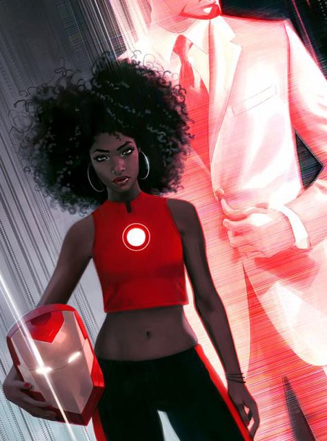 There's one problem with Marvel's new Black girl Iron Man we need to talk about Riri Williams, Dr Octopus, Iron Man Marvel, New Iron Man, Iron Men 1, Robert Downey Jr., Iron Man Comic, Mike Deodato, Jane Foster