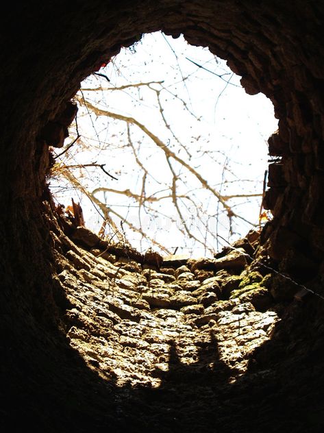 Black hole from inside a well. The view from inside a well looking up at the sky , #sponsored, #hole, #Black, #sky, #view #ad Hole In The Chest Art, 13 Treasures, Small Dock, Looking Up At The Sky, Hole In The Ground, Lake Dock, Icon Design Inspiration, Black Sky, Look At The Sky