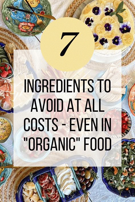 There's so much information out there regarding "what to eat". I find that there's no such thing as "bad food" but "bad ingredients". Here are 7 Ingredients I Avoid at All Costs: Even in Organic Foods What Ingredients To Avoid In Food, Preservatives To Avoid, Harmful Ingredients In Food, Food Ingredients To Avoid, Bad Ingredients In Food, Food Additives To Avoid, No Preservatives Diet, Ingredients To Avoid In Food, No Processed Food Diet