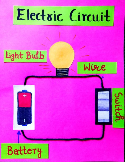 Electric Circuits For Kids, Science Tlm, Simple Circuit Projects, Circuits Science, Notes Idea, Science Tricks, Plants Worksheets, Snap Circuits, Experiments Kids