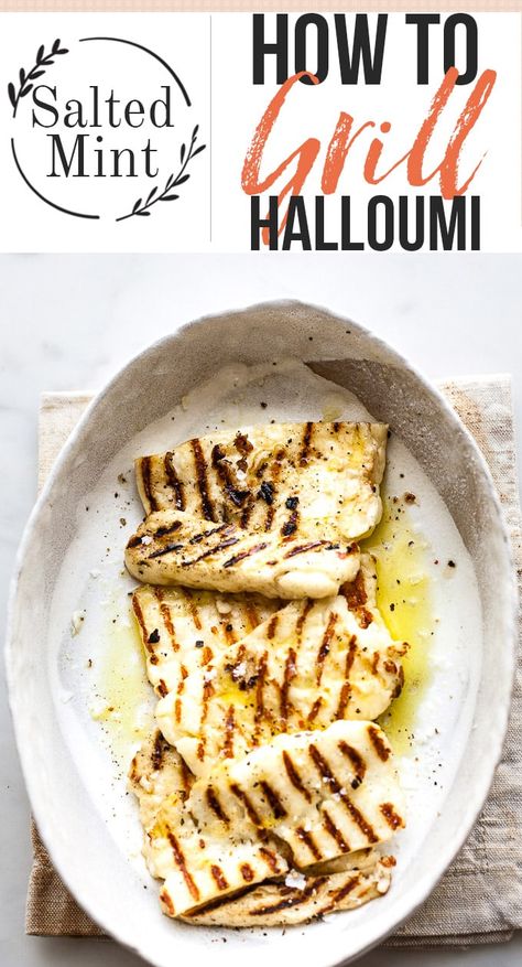 How To Grill Halloumi, Zucchini Vegan, Halloumi Burger, Haloumi Cheese, Eggs Healthy, Recipes Veggie, Vegetarian Grilling, Halloumi Cheese, Summer Barbeque