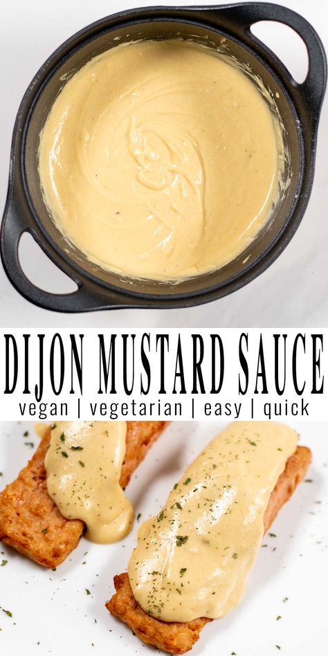 Dijon mustard sauce is a versatile condiment that can elevate a wide range of dishes with its tangy, slightly spicy, and creamy flavor. Whether you're looking to enhance the flavor of your grilled foods, add depth to your salad dressings, or give your sandwiches a gourmet twist, this homemade Dijon mustard sauce recipe is the answer. #contentednesscooking #dijon #dijonmustard #mustardsauce #dip #condiment Homemade Dijon Mustard, Mustard Sauce Recipe, Dijon Mustard Sauce, Grilled Foods, Mustard Dipping Sauce, Vegan Sauces, Mustard Sauce, Homemade Gluten Free, Healthy Comfort Food