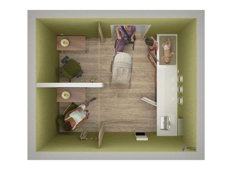 Nurse Room Ideas, Mothers Room At Work, Lactation Room Design, Lactation Room At Work, Nursing Room Design, Nursing Room Ideas, Room Rendering, Lactation Room, Women In The Workplace