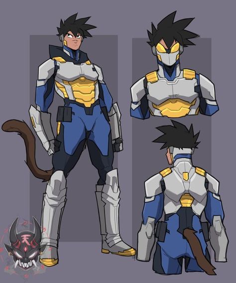 Dbz Art, Concept Art Character, Black Anime Characters, Dragon Ball Super Manga, Dragon Ball Artwork, Superhero Design, Character Design Animation, Armor Concept, Super Hero Costumes