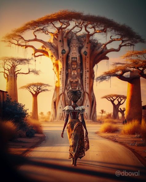 Afro Fantasy Art, Africa Fantasy Art, Afrofuturism Architecture, Ancient African Art, Fantasy Africa, African Fantasy Architecture, African Fantasy Art, Afro Futurism Architecture, Afrofuturism Landscape