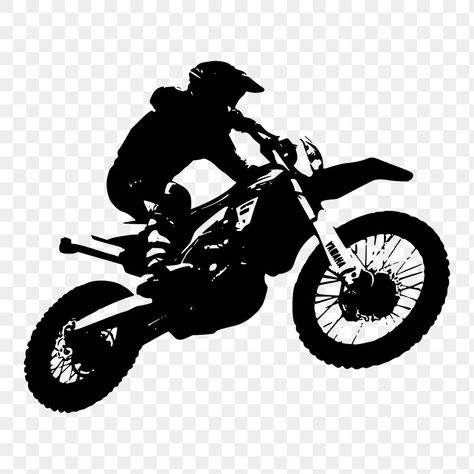 Rider Png, Motorcycle Png, Sport Silhouette, Copyright Free Images, Motocross Riders, Motorcycle Dirt Bike, Copyright Free, Public Domain Images, Dirt Bike