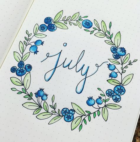 Snag some fun July Bullet Journal Ideas, simply gorgeous designs perfect for summer. Start organizing all of your summer activities, vacations & more. Mini Instagram, July Bullet Journal, Bullet Journal Month, Bullet Journal Page, Bullet Journal 2019, Bullet Journal Cover Page, Bullet Journal Cover Ideas, Art Journal Cover, Bullet Journal Mood