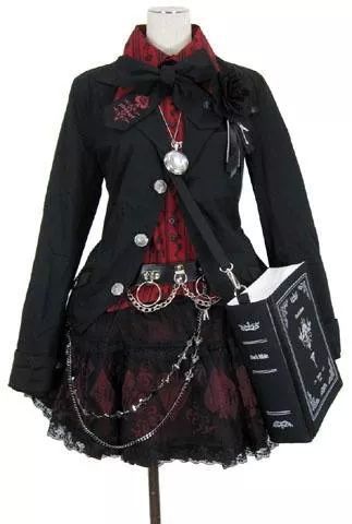 gothic lolita Áo Blu, Goth Clothing, Old Fashion Dresses, Gothic Clothing, Gothic Outfits, 가을 패션, Kawaii Clothes, Harajuku Fashion, Cosplay Outfits