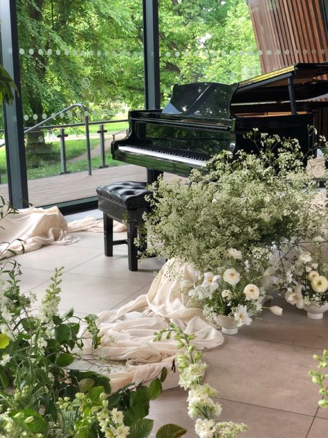 From 2023 we will be introducing the new option of a wedding blessings in our glass walled foyer, with couples already booking in for this unique venue! Flowers: One Splendod Day Photo: RWCMD Weddings Wedding Foyer, Wedding Blessing, Flower Installation, Grand Piano, Unique Venues, Photoshoot Inspo, Wedding Floral, Glass Wall, Floral Wedding