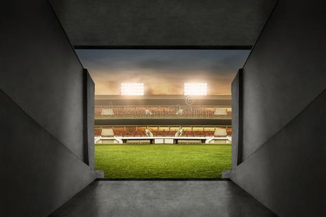 Hope. Fresh green in somber surroundings #Sponsored , #Ad, #green, #Fresh, #Hope, #href, #surroundings Entrance, Football, Stadium Entrance, Tunnel Entrance, Soccer Stadium, Entrance Design, Mockups Design, Fresh Green, Photo Image