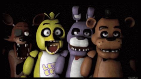 Five Nights at Freddy��’s is a popular horror game where players assume the role of a night security guard at Freddy Fazbear’s Pizza, navigating through a series of nights filled with animatronic creatures that come to life. File size: 1696KB Duration: 1.500 sec Dimensions: 498×280 <img src="https://gifcop.com/wp-content/uploads/fnaf.gif" alt="fnaf gif" />Copy Embed Code The post fnaf gif appeared first on GIFCOP. Fnaf Gif, Horror Creatures, Scary Games, Fnaf 1, Freddy Fazbear, Security Guard, Creature Concept, Sketchbook Art Inspiration, Horror Game