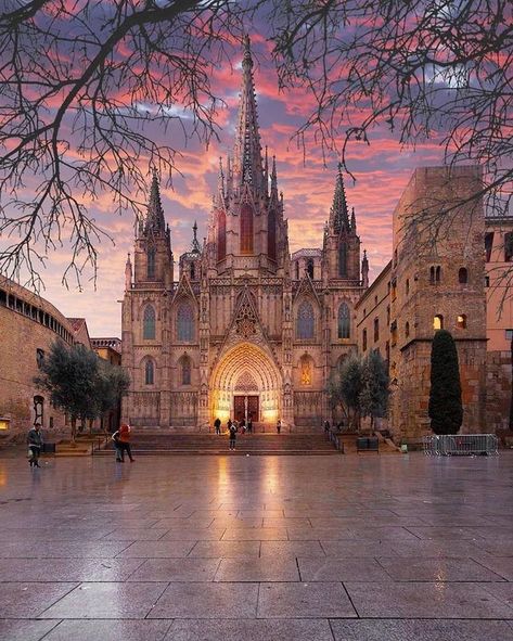 Gothic Quarter Barcelona, Gothic Quarter, Barcelona City, Voyage Europe, Barcelona Travel, Instagrammable Places, Foto Art, The Cathedral, Spain Travel