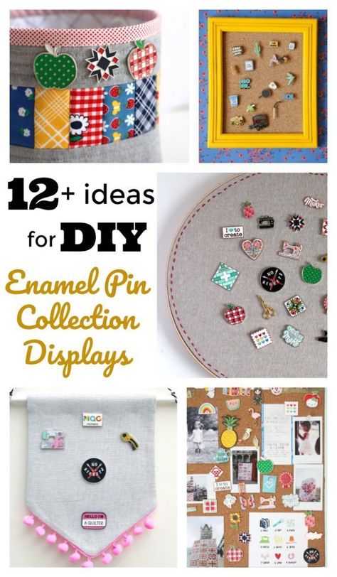 12 ideas to display your enamel pin collection Brooch Storage Ideas, Enamel Pin Display Ideas Diy, Pin Collection Display Diy, Enamel Pin Display Ideas, Diy Enamel Pin, Hippy Crafts, Pin Display Ideas, Brooch Storage, Diy Pin Board