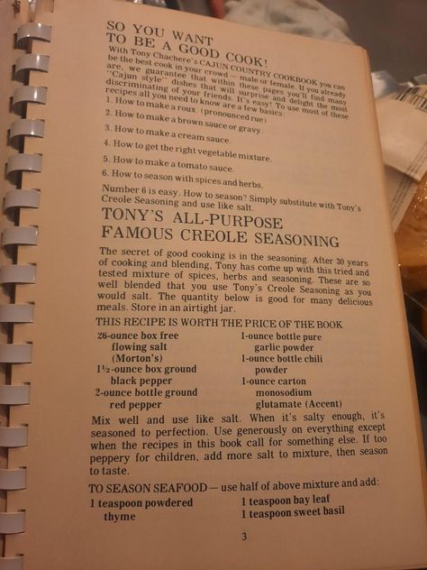 Tony Chachere Seasoning Recipe, Diy Seasoning Mixes, Bunny Chow, Cajun Dishes, Top Secret Recipes, Spice Mix Recipes, Dry Rubs, Seasoning Blends, Seasoning Recipe