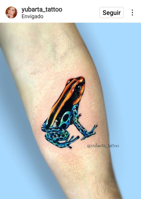 Poison Dart Frog Tattoo, Dart Frog Tattoo, Toad Tattoo, Frog Tattoo, Poison Dart Frog, Dart Frogs, Frog Tattoos, Poison Dart, Dart Frog