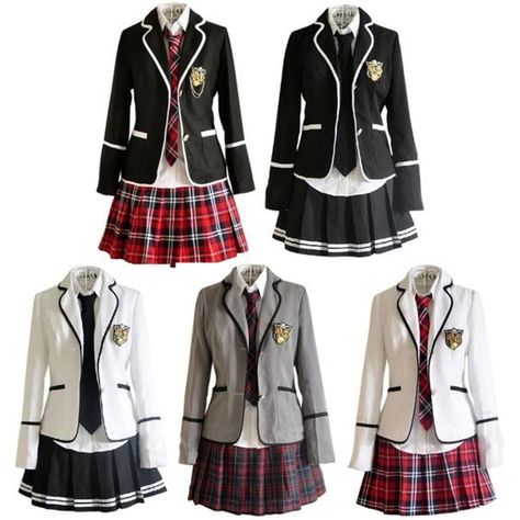 British School Uniform, Uniform Outfits, Mode Mantel, Ayam Bakar, Magic Girl, School Uniform Fashion, School Uniform Outfits, Anime Dress, Uniform Fashion