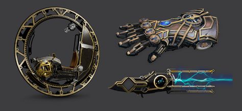 Piltover Hextech Arcane Props, Steampunk Rpg, Fleet Of Ships, Flying Ship, Spirit Magic, Game Concept, 판타지 아트, Dieselpunk, League Of Legends