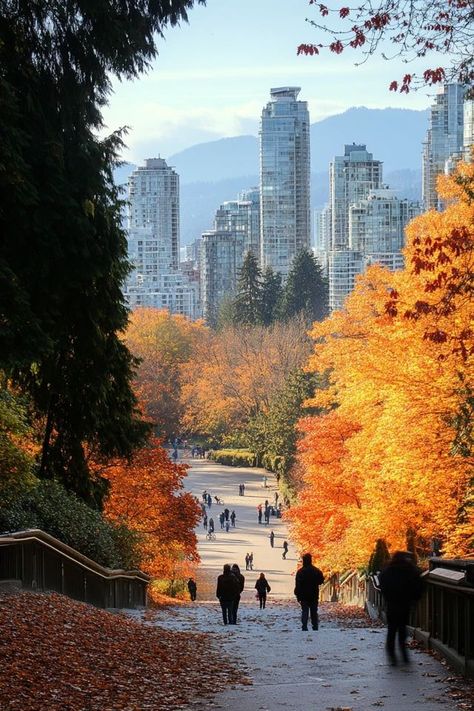 "🌲🍁 Immerse yourself in Stanley Park, Vancouver’s natural jewel! Enjoy scenic trails, beautiful waterfront views, and a diverse range of outdoor activities. 🚴‍♂️🌅 #StanleyPark #Vancouver #NatureEscape" Vancouver Canada Nature, Vancouver Astethic, Vancouver Stanley Park, Alberta Canada Aesthetic, Vancouver Canada Aesthetic, Vancouver Aesthetic, Canada Vibes, Vancouver Canada Photography, 2025 Moodboard