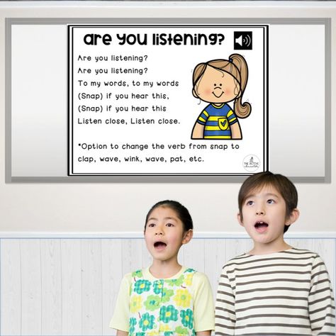 ​​﻿Using Songs and Chants for Classroom Management and Learning Class Chants, Classroom Chants, Classroom Management Songs, Classroom Engagement, Kindergarten Songs, Classroom Songs, Classroom Procedures, Welcome Students, I Can Statements