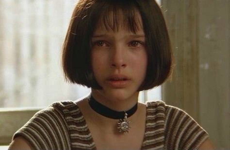 Mathilda Short Hair, Choker, A Woman, Hair, Black, Leon