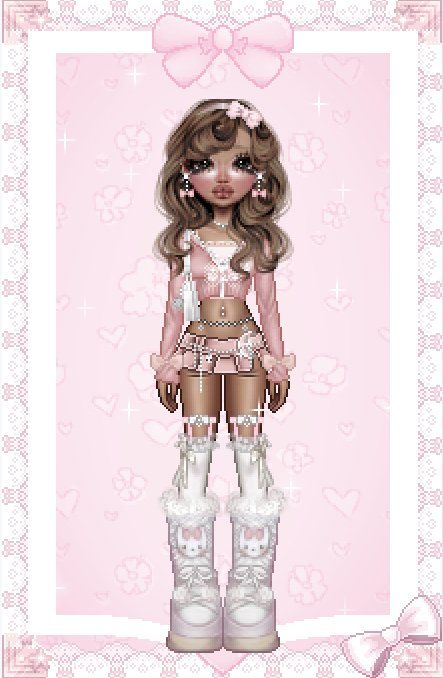 Everskies Outfits, Bratz Inspired Outfits, Fashion Gal, Harajuku Outfits, Gyaru Fashion, Outfits Y2k, Cartoon Outfits, Virtual Fashion, Cute Art Styles