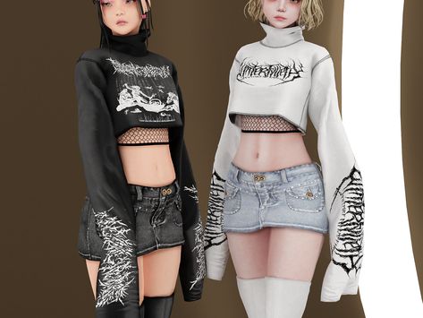 Sims 4 Cc Goth, Sims 4 Anime, Free Sims 4, The Sims 4 Packs, Sims 4 Cc Folder, Free Sims, Sims 4 Characters, Sims 4 Mm, Sims4 Clothes