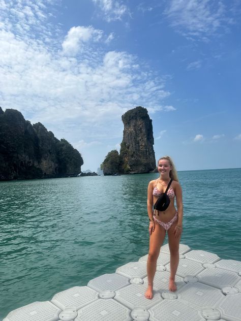 #krabi #beach #aonang #paiplongbeach #phuket #thailand #travel #girlboss #swimming #bikini Krabi Beach, Phuket Thailand Travel, Krabi Thailand, Ao Nang, Phuket Thailand, Krabi, Thailand Travel, Phuket, Southeast Asia