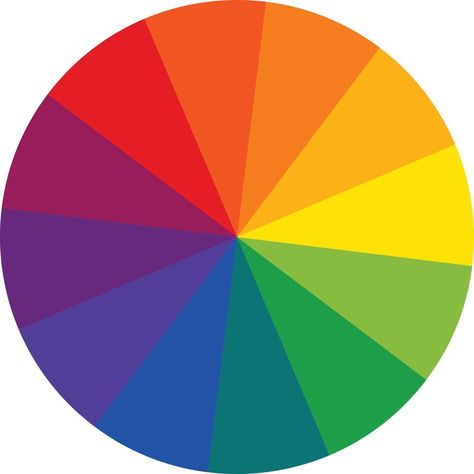 Twelve part RGB color wheel. Color wheel sign. Color circle with twelve colors symbol. Flat vector Icon for drawing, painting apps and websites. flat style. Colour Wheel Painting, Color Wheel Drawing, Color Wheel Design, Keyboard Hacks, Color Wheel Art, Holiday Homework, Rgb Color Wheel, Paint Color Wheel, Preschool Tracing