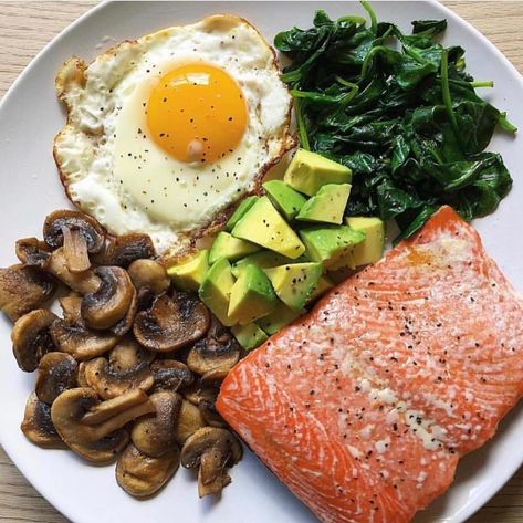 Wholefoods Diet, Mediterranean Keto, 2025 Goals, Fit Foods, Mexican Breakfast Recipes, Food Inspired, Vegetarian Fast Food, Salmon Dinner, Gym Food