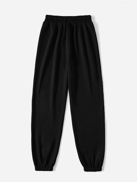 Black Sweatpants Outfit, Celana Jogger Wanita, Crop Top And Sweatpants, Brown Joggers, Women Sweatpants, Mens Smart Casual Outfits, Black Jogger Pants, Black Sweats, Warm Pants