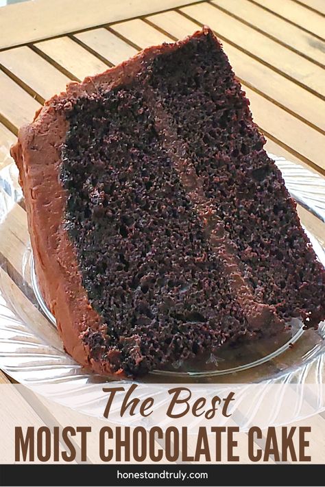 How To Make A Chocolate Cake Recipes, Firm Chocolate Cake Recipe, Best Chocolate Cake Recipe Moist Easy, Chocolate Cake With Chocolate Buttercream Frosting, 2 Layer Chocolate Cake Recipes, Chocolate Cake And Frosting Recipe, How To Make A Homemade Chocolate Cake, Light And Fluffy Chocolate Cake Recipe, Very Moist Chocolate Cake Recipes