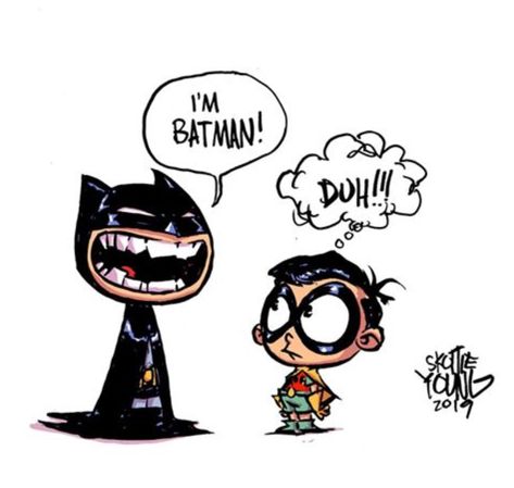 Fantasy Cartoon, Cartoon Inspiration, Rare Comic Books, Batman & Robin, Chibi Marvel, Scott Pilgrim Comic, Drawing Superheroes, Skottie Young, Human Figure Sketches