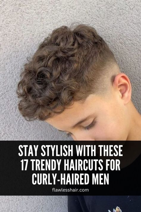 Curly Haircut For Little Boys Stylish Haircuts For Men, Boys Haircuts Curly Hair, Boys Curly Haircuts, Boy Hair Cuts, Men With Curly Hair, Trendy Mens Haircuts, Boys Hair, Boy Cuts