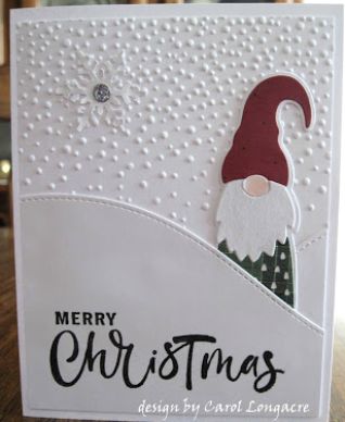 Christmas Card Gnomes, Silhouette Christmas Cards Ideas, Christmas Card Ideas Scrapbook, Christmas Card Stamping Ideas, Christmas Cards To Make With Cricut, Christmas Cards With Gnomes, Christmas Gnomes Cards, Handmade Gnome Christmas Cards, Cricut Christmas Card Ideas