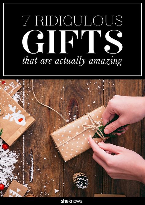 Shut In Gifts Ideas, Silly Christmas Gifts, Funny Diy Christmas Gifts, Silly Gifts For Friends, Silly Gift Ideas, Best Housewarming Gift Ideas, Clever Gift Ideas, Ridiculous Gifts, Unique Christmas Gifts Diy