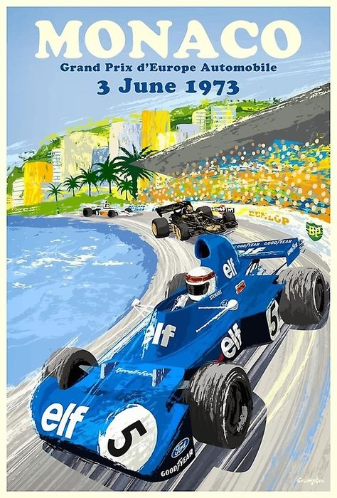 Fulda, Monaco Grand Prix Posters, Auto Racing Posters, Grand Prix Art, Vintage Racing Poster, Grand Prix Posters, French Grand Prix, Tin Wall, Motorsport Art