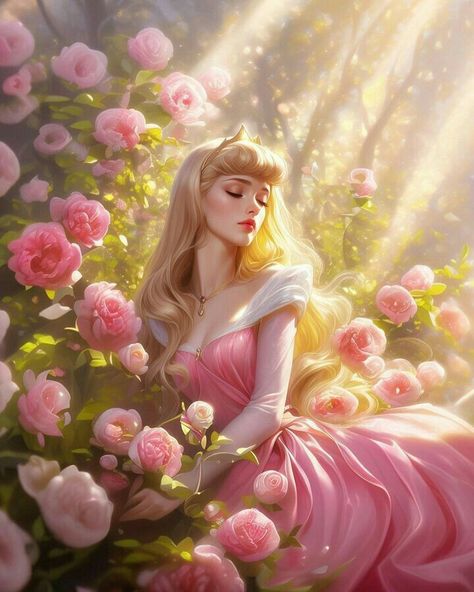 Disney Character Art, Image Princesse Disney, Disney Princess Artwork, Disney Princess Aurora, Princess Wallpaper, Princess Pictures, Princess Drawings, Disney Artwork, Disney Sleeping Beauty