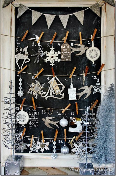 Christmas Window Display, Christmas Window Decorations, Advent Calendars For Kids, Diy Advent Calendar, Advent Calendars, Kids Calendar, Christmas Advent Calendar, Christmas Window, Noel Christmas