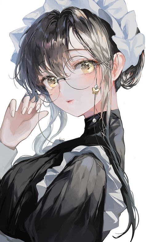 Hyatsu / fevercell trên Twitter: "Maid https://t.co/jiTfl1Dpao" / Twitter Glitter Photography, Anime Maid, An Anime, Photography Inspo, Manga Girl, Anime Style, Anime Character, Art Girl, Concept Art