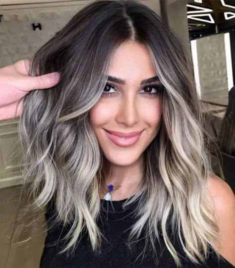 8 Ash Blonde Hair Color Ideas 8 Ash Blonde Hair, Ash Blonde Hair Color Ideas, Ash Brown Hair Balayage, Ash Blonde Hair Color, Ash Blonde Hair Balayage, Ashy Hair, Ash Blonde Ombre, Blonde Ideas, Baylage Hair