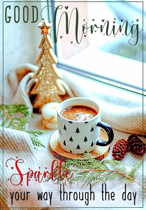 Good Morning Winter Images, Good Morning Christmas, Good Morning Winter, Morning Winter, Good Morning Smiley, Good Morning Sister, Good Morning Inspiration, Morning Quotes Funny, Good Morning Animation