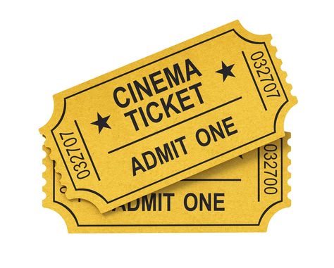 movie - tickets Movie Ticket Template, Deco Cinema, Broadway Tickets, Movie Ticket, Cinema Ticket, Theater Tickets, Ticket Template, Movie Themes, Movie Tickets