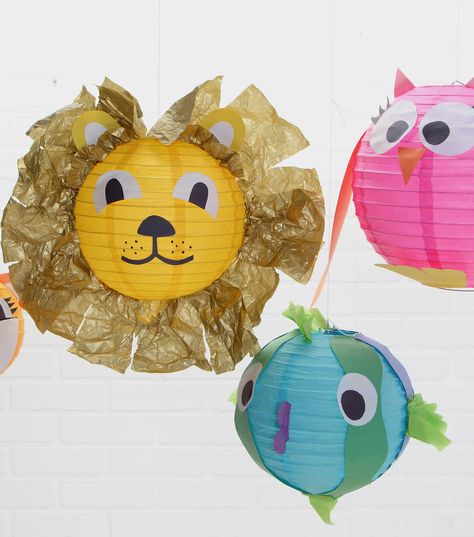 Lantern Parade, Lantern Crafts, Lantern Craft, Animal Parade, Lantern Ideas, Diy Lanterns, Safari Party, Paper Lantern, Camping Crafts