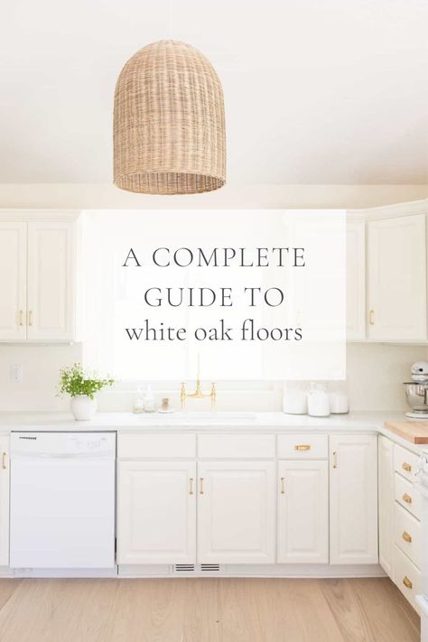 Shaw White Oak Flooring, Natural White Oak Floors Kitchen, White Oak Hardwood Floors Herringbone, Coastal Oak Flooring, Light Wood Floors White Kitchen, White Kitchen White Oak Floors, White Oak Plank Flooring, White Oak Floors Wall Color, Staining White Oak Floors