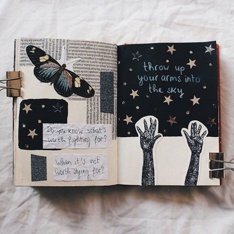 Tips, ideas, and tricks, that will help you get started right away with your own art journal! Journal D'inspiration, Kunstjournal Inspiration, Album Journal, Kunst Inspiration, Bullet Journal Aesthetic, Diary Ideas, Bullet Journal Writing, 수채화 그림, Bullet Journal Art