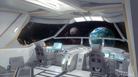 Inside Spaceship Concept Art, Space Ships Interior Cockpit, Spaceship Cockpit Concept Art, Inside Of A Spaceship, Space Ships Concept Interior, Spaceship Console, Space Ships Interior, Spaceship Interior Cockpit, Spaceship Interior Bedrooms