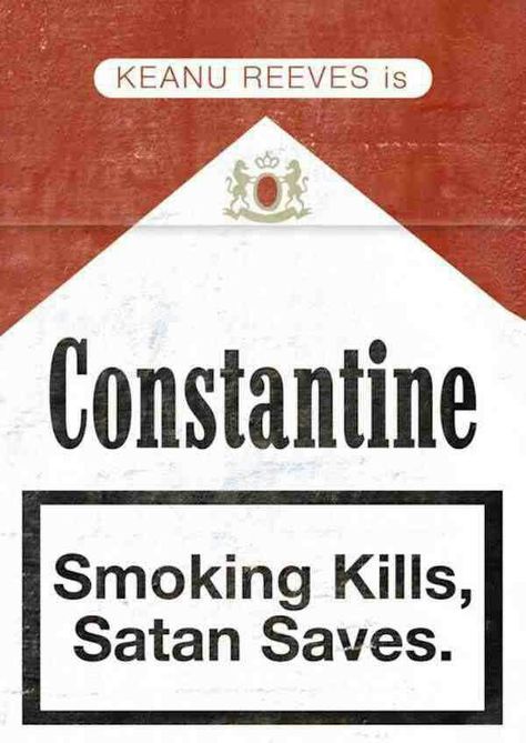 Constantine Constantine Movie, Constantine Hellblazer, John Constantine, Matt Ryan, Movie Poster Art, Film Art, Film Posters, Film Serie, Keanu Reeves